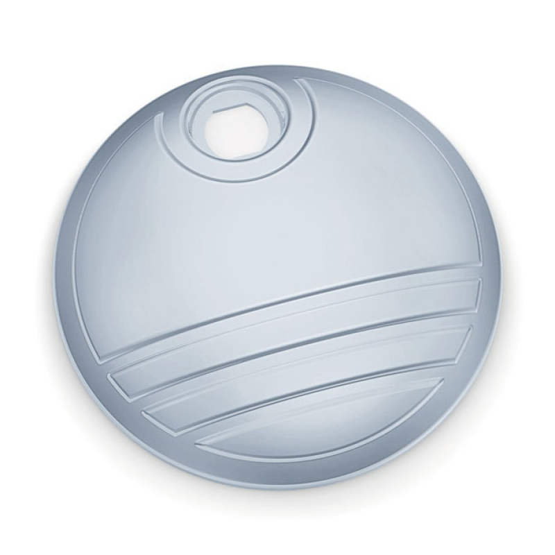 KURYAKYN, TRI-LINE FUEL DOOR CHROME PLATED A380 ALUMINUM. GREAT STYLIN 917202