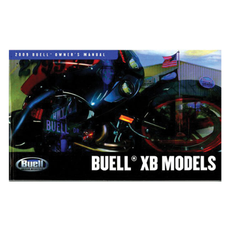 OWNERS MANUAL 2009 BUELL XB MODELS 918929