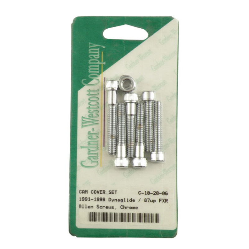 BIG TWIN CAM COVER MOUNT KIT, CHROME ALLEN 920041