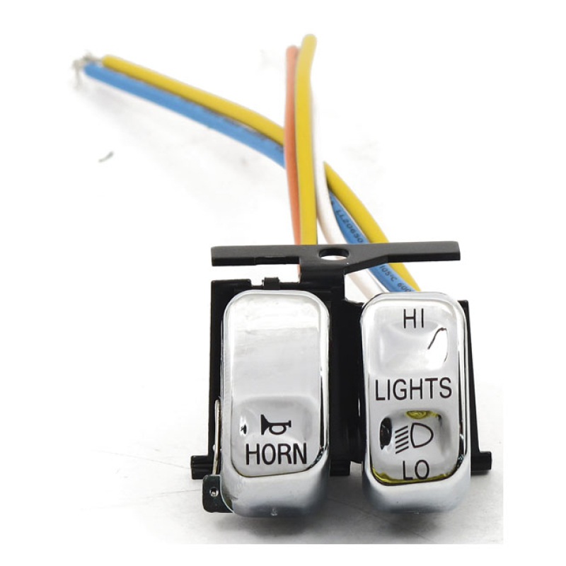 H/B SWITCH CHROME, HI/LO/HORN 920095