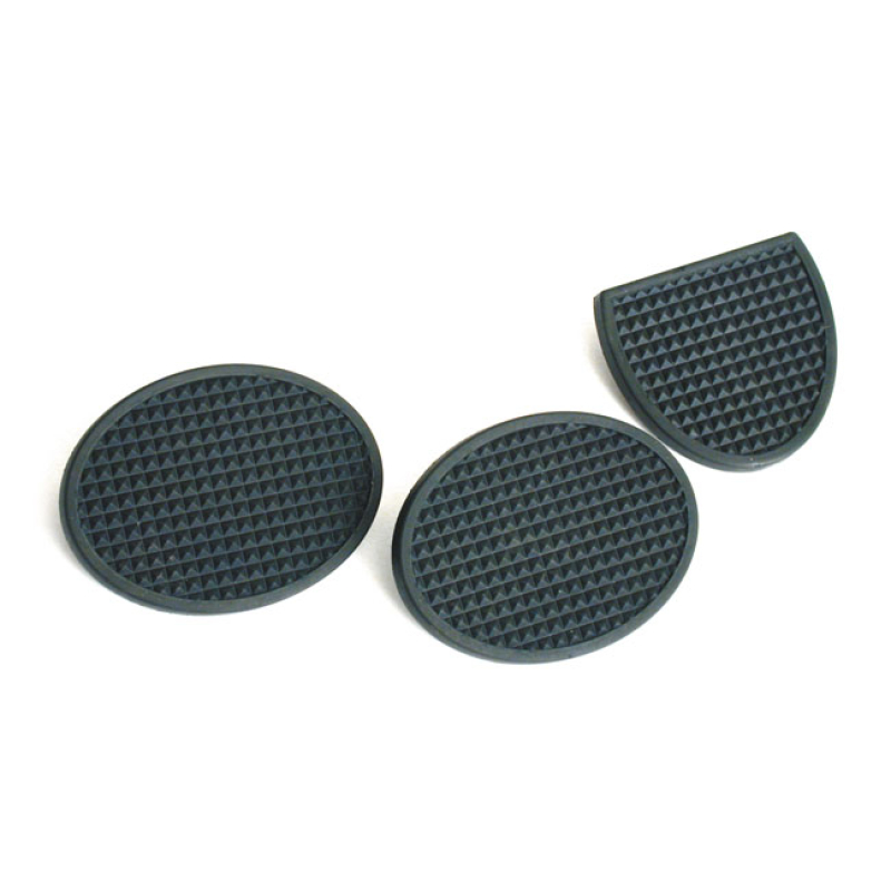 BRAKE & CLUTCH PEDAL PADS BLACK 920168