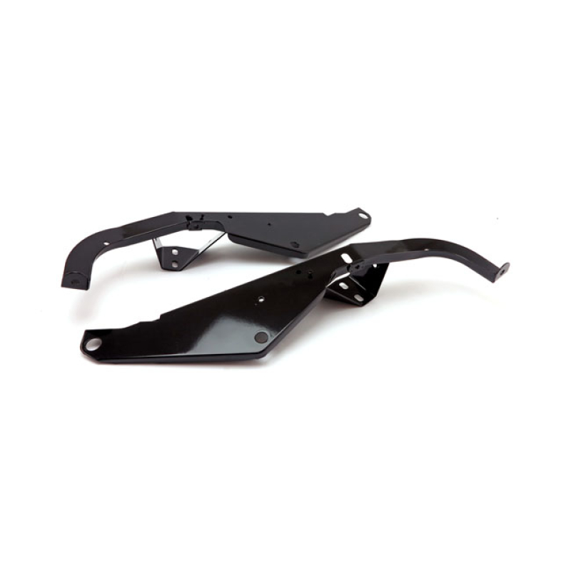OUTER BATWING FAIRING SUPPORT BRACKET SET, HEAVY DUTY GLOSS BLACK POWD 920945