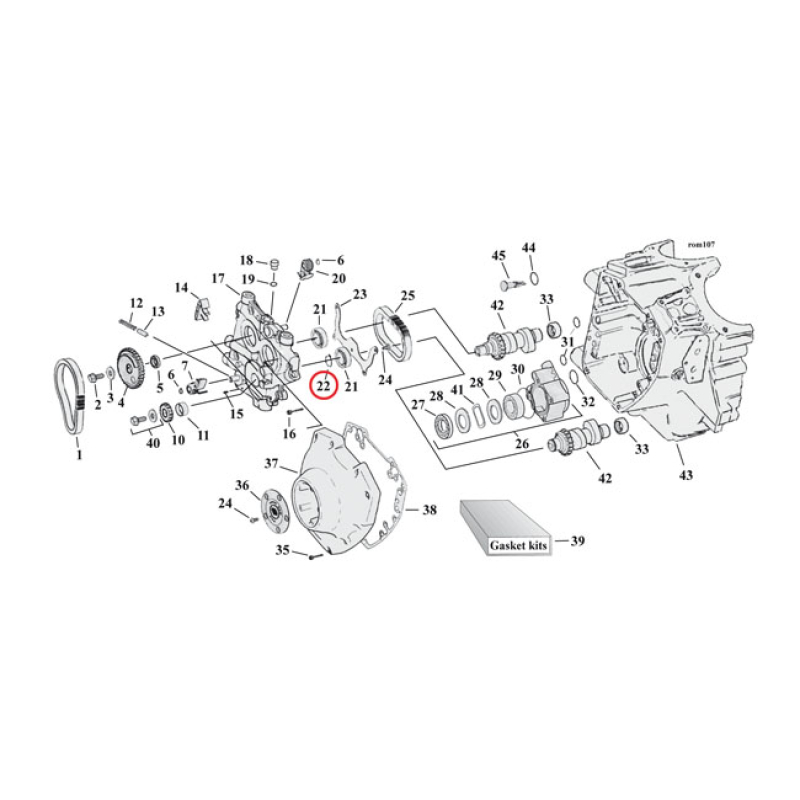 RET. RING, CAM BALL BEARING 921141