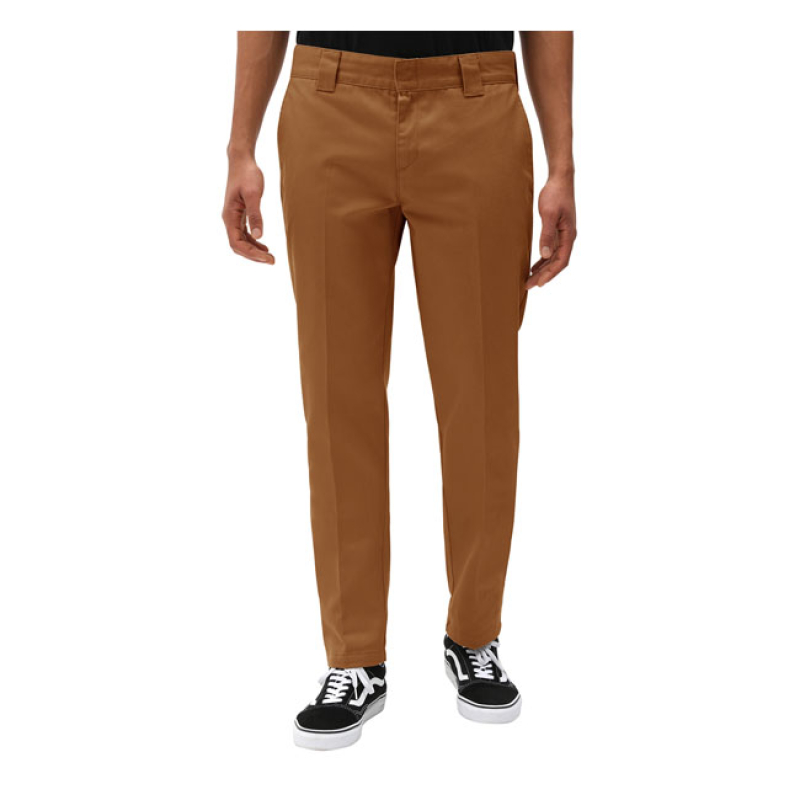 DICKIES SLIM FIT 872 WORK PANT REC BROWN DUCK 922811