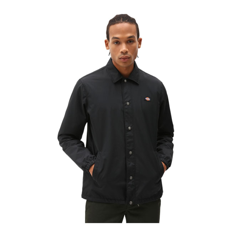 DICKIES OAKPORT COACH JACKET BLACK THE DICKIES OAKPORT COACH JACKET IS 923029