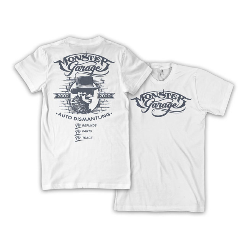 MONSTER GARAGE HAT TEE WHITE 923567