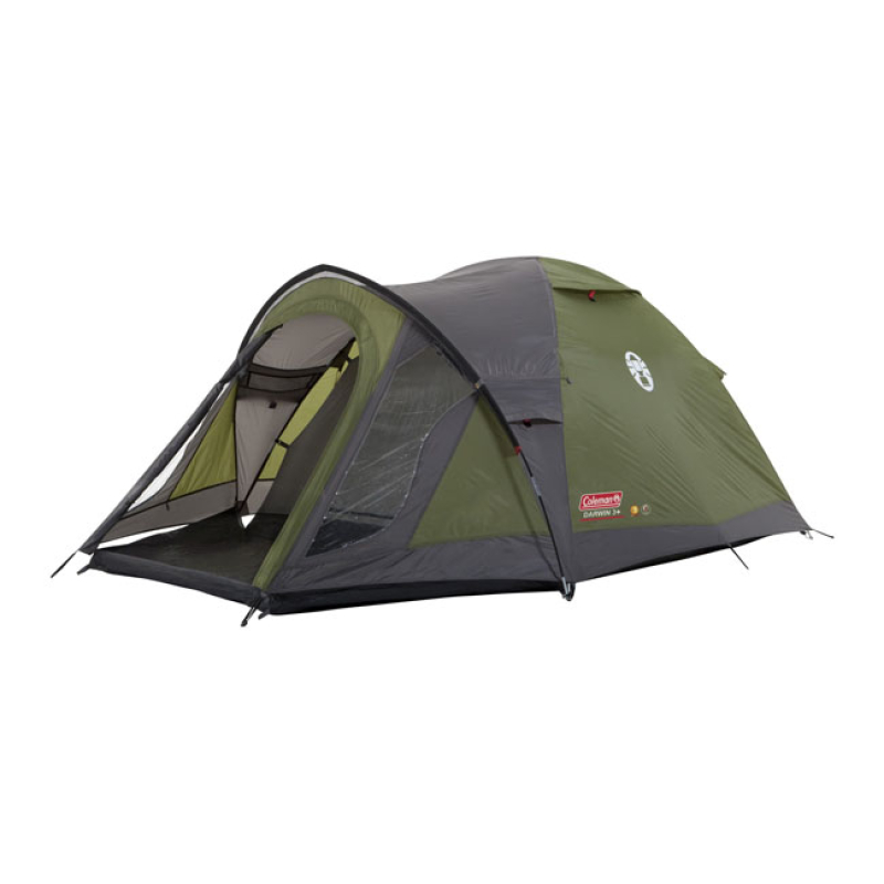 COLEMAN DARWIN 3+ TENT DARK GREY/ARMY GREEN 924961