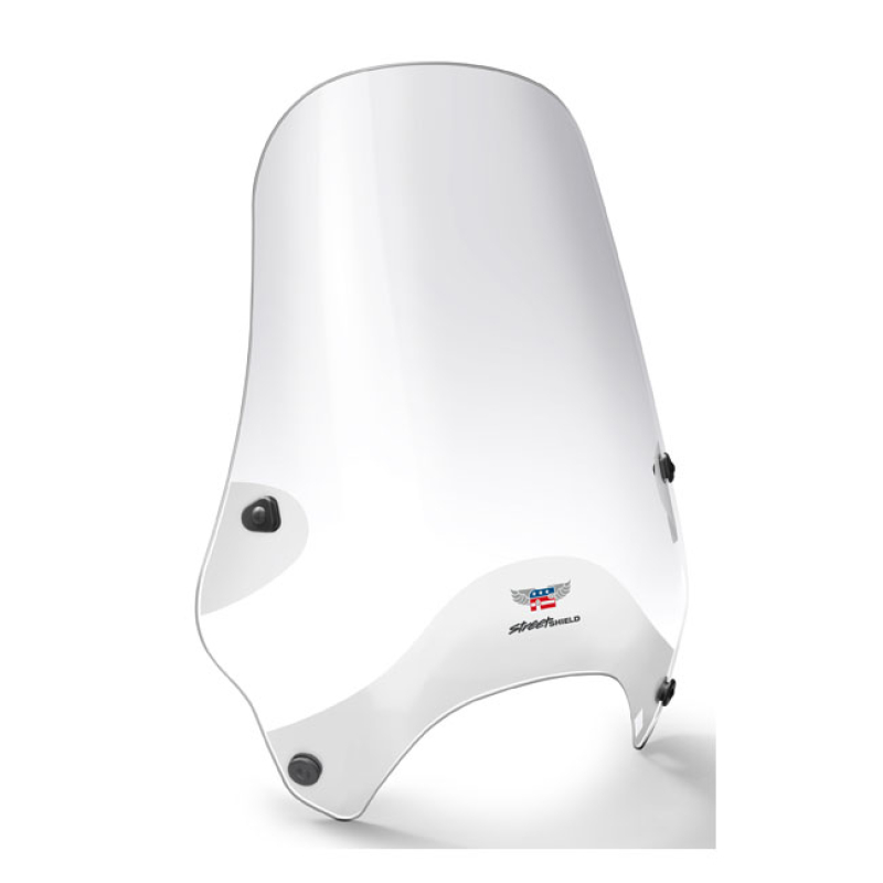 NC STREET SHIELDÂÄ¢ WINDSHIELD. CLEAR CLEAR SCREEN. ABE AND DOT APPROV 926143