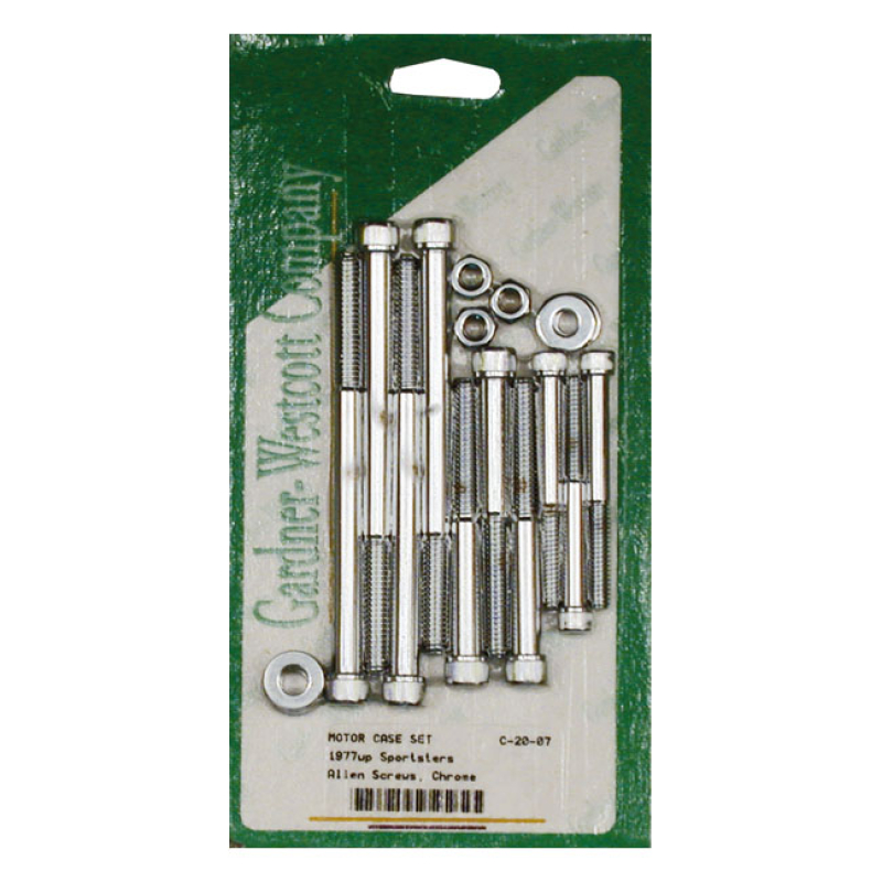 CRANKCASE BOLT KIT, ALLEN MOUNTS CRANKCASE HALVES TOGETHER. KITS COME 927007