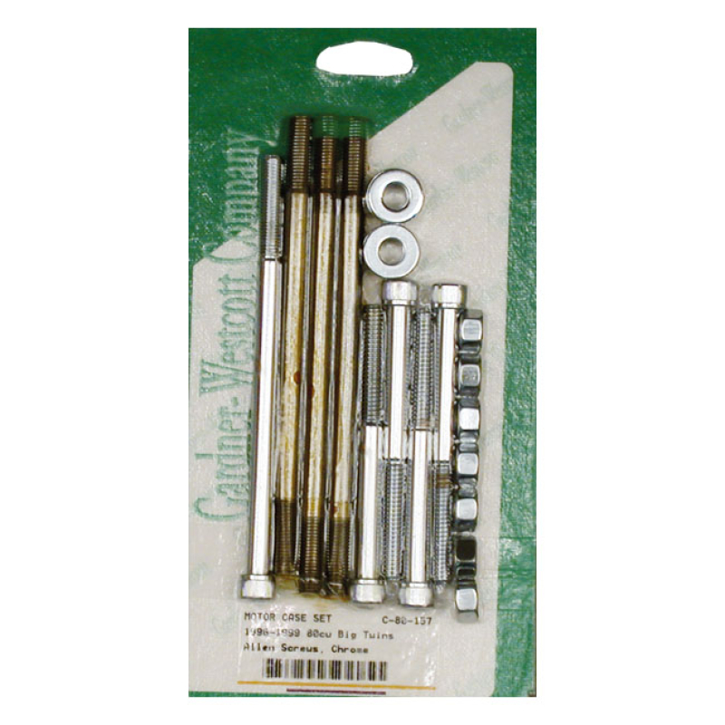 CRANKCASE BOLT KIT, ALLEN MOUNTS CRANKCASE HALVES TOGETHER. KITS COME 927058