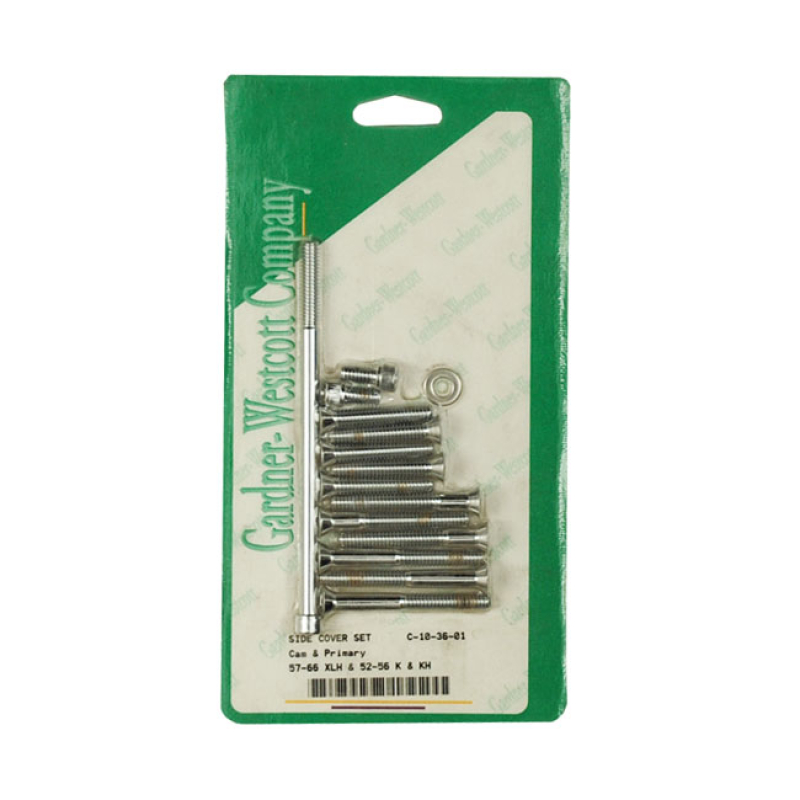 XL SIDE COVER MOUNT KIT, CHROME ALLEN 927601