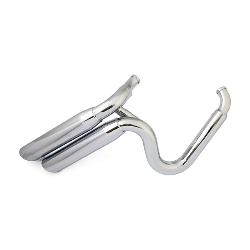 KODLIN, RADICAL EXHAUST, CHROME. E3 & ABE APPR. 928066