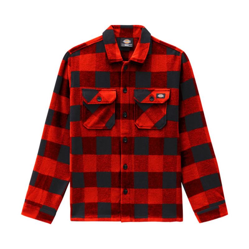 DICKIES NEW SACRAMENTO SHIRT RED 928924