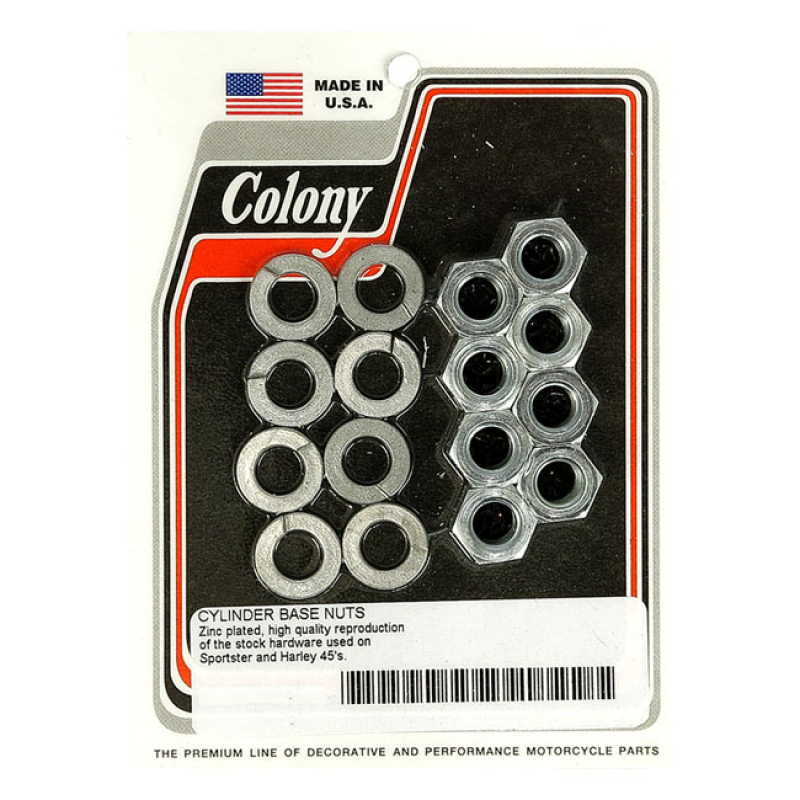 COLONY CYL BASE NUT KIT HEX ZINC 929692
