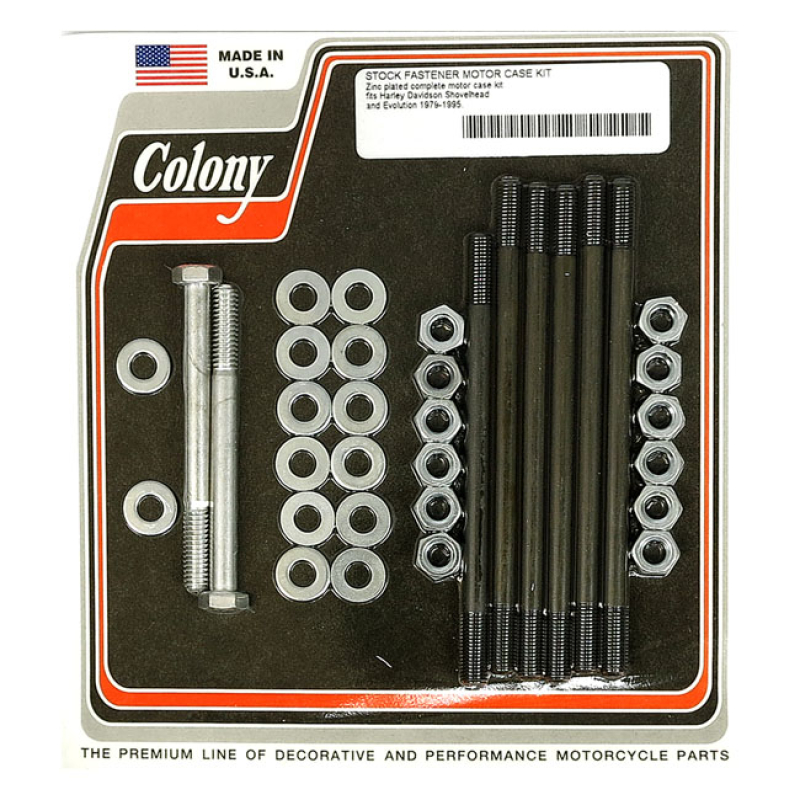 COLONY CRANKCASE BOLT KIT 929732