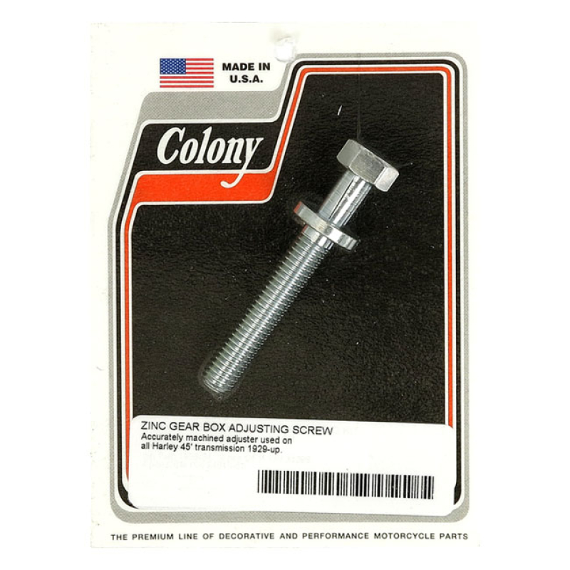COLONY, TRANSMISSION ADJUSTER BOLT. ZINC QUALITY REPRODUCTION OF THE S 929838