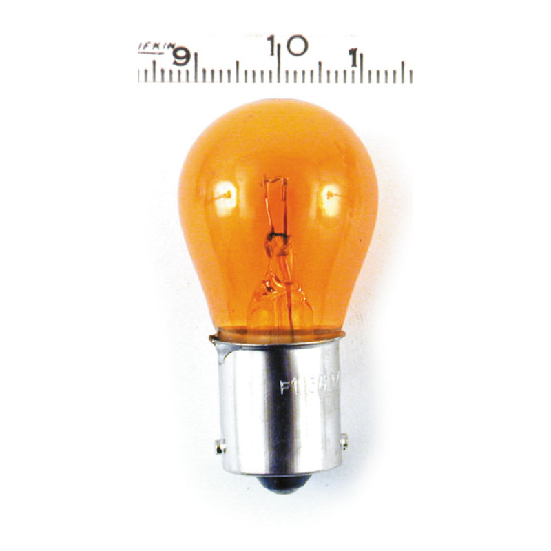 POLTTIMO, ORANSSI 1-LANKA. LIGHTBULB TURN SIGNAL, SINGLE FIL. AMBER 930651