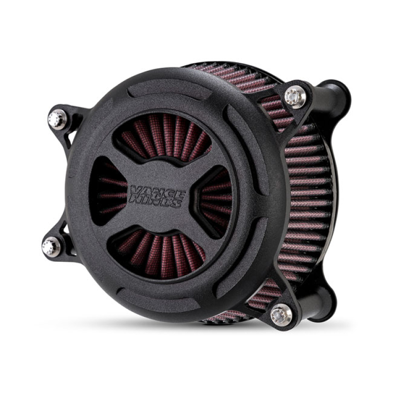 VANCE & HINES, VO2 X AIR CLEANER KIT. WRINKLE BLACK BLACK WRINKLE FINI 938240