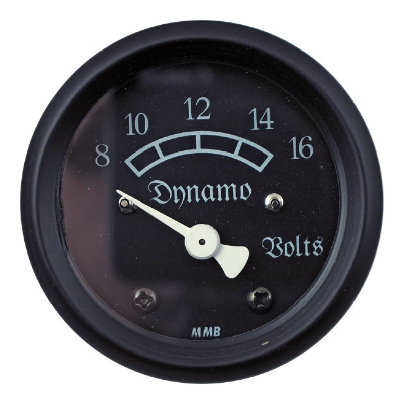 MMB 48MM ULTRA MINI VOLT METER CLASSIC BLACK 940197