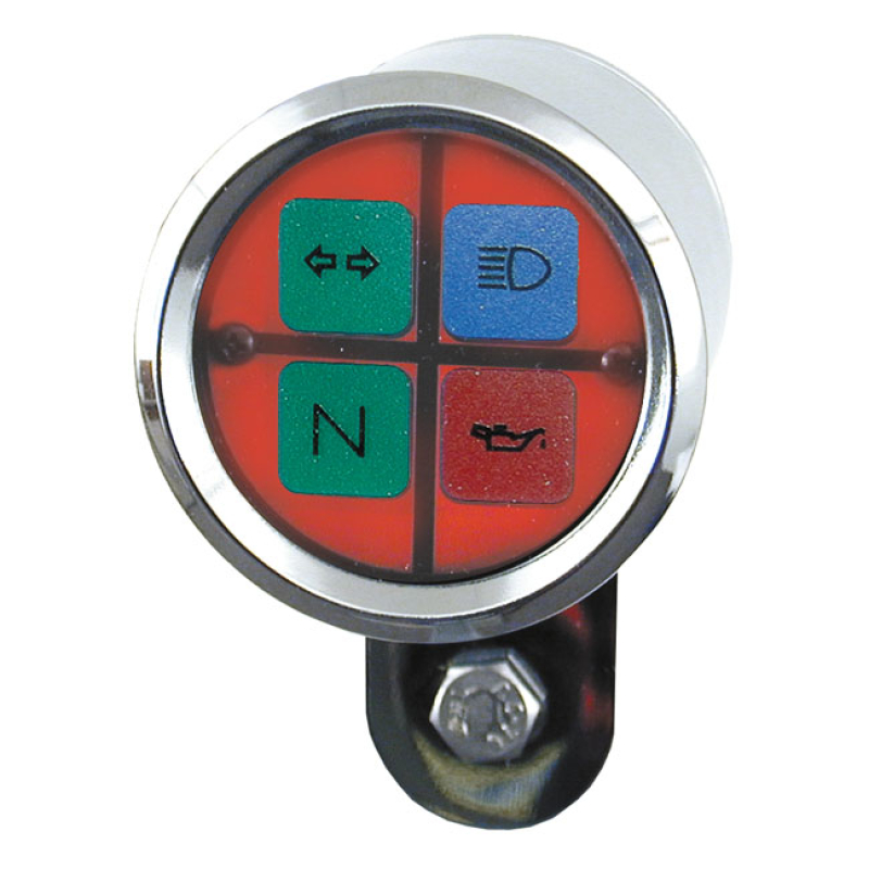 ULTRA MINI SQUARE INDICATOR LIGHT-RED 940645