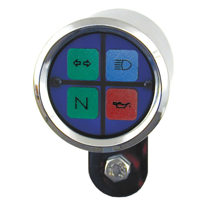 ULTRA MINI SQUARE INDICATOR LIGHT-BLUE 940646
