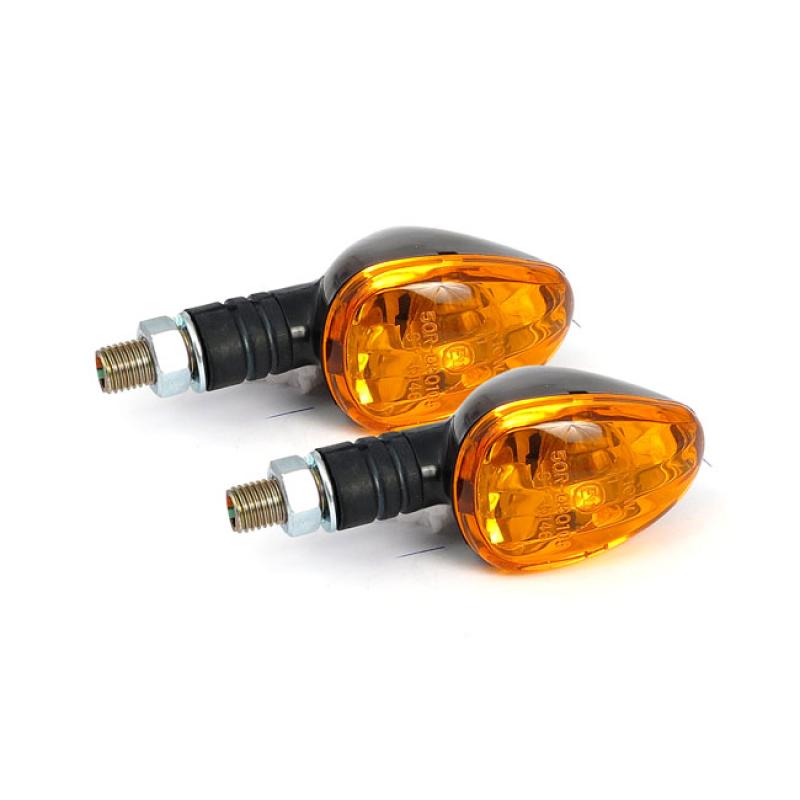 LITTLE DUKE, MINI TURN SIGNALS. BLACK COMES WITH 10W REGULAR INCANDESC 940888