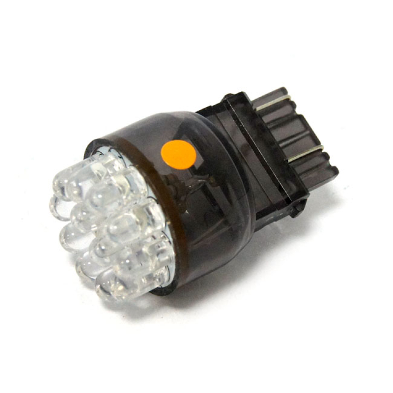 LED WEDGE TURN SIGNAL BULB #3157 BASE. AMBER LIGHT - WITH #3157 (DUAL 941169