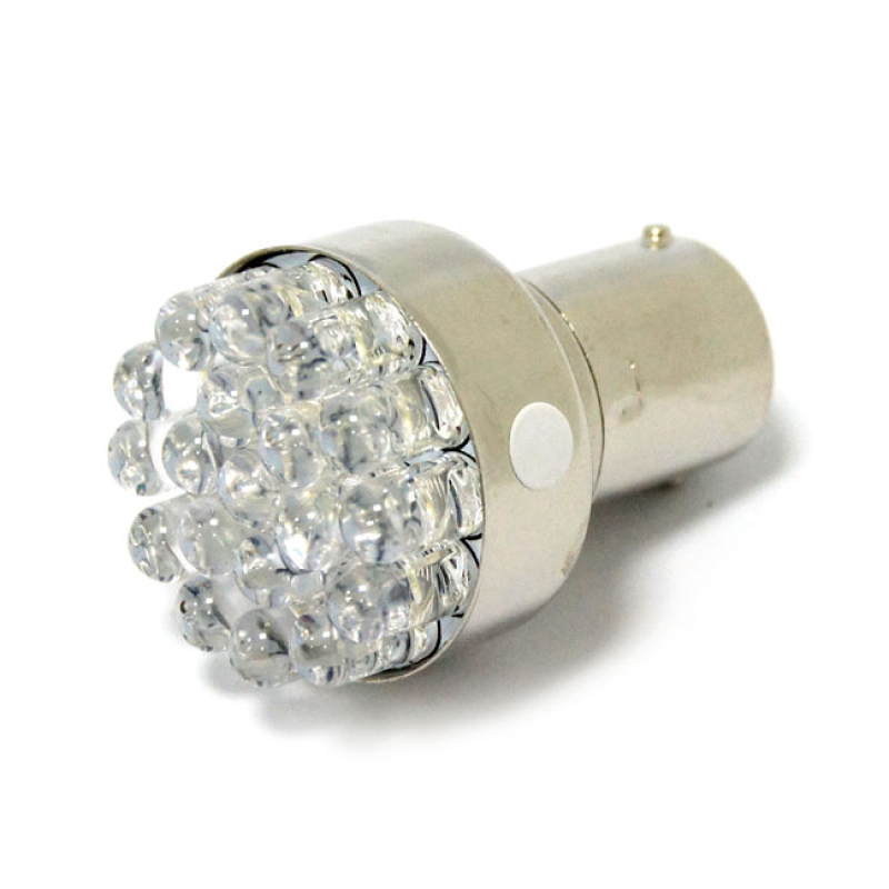 POLTTIMO, WHITE TAILLIGHT LED BULB, BAY15S SOCKET 941177