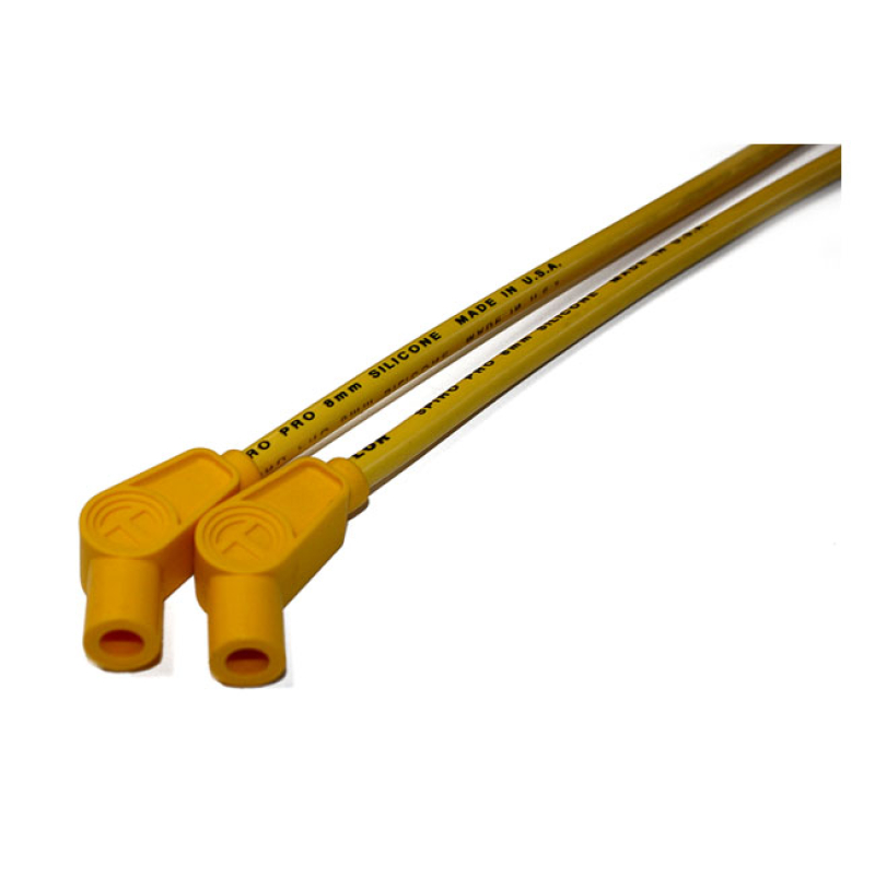 TAYLOR, 8MM PRO WIRE SPARK PLUG WIRE SET. YELLOW 941327