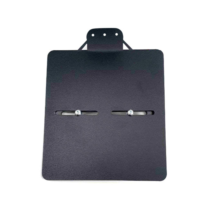 WESTLAND CUSTOMS, SIDE MOUNT LICENSE PLATE BRACKET GERMANY BLACK. FOR 941554