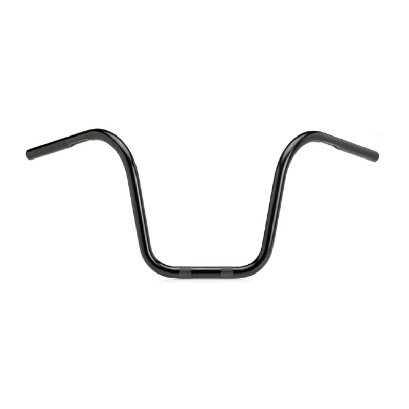 BILTWELL 1" APES HANDLEBAR 12" RISE BLACK, TUV APP 942520
