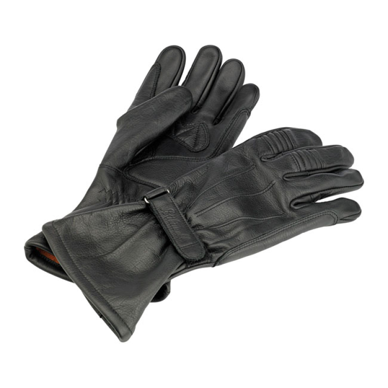 BLACK GAUNTLET GLOVES, XS 942951