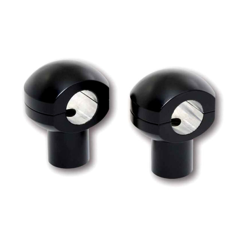BALL RISERS 1" HANDLEBARS, BLACK 943582