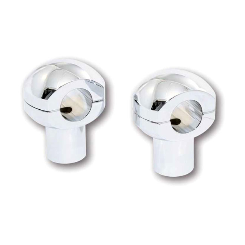BALL RISERS 1" HANDLEBARS, CHROME 943583