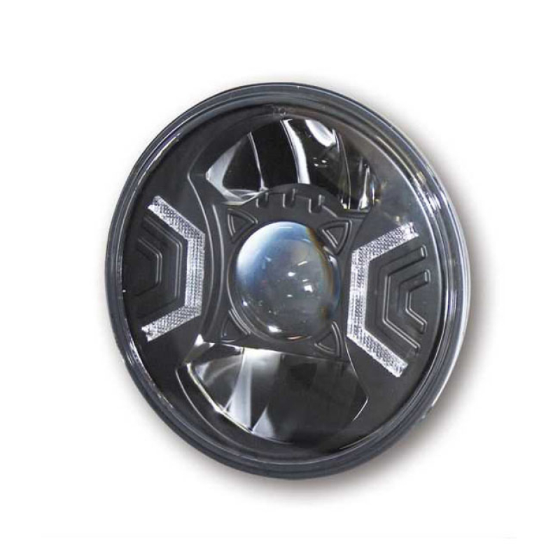 GANADO 7&quot; HEADLAMP UNIT, BLACK 943601