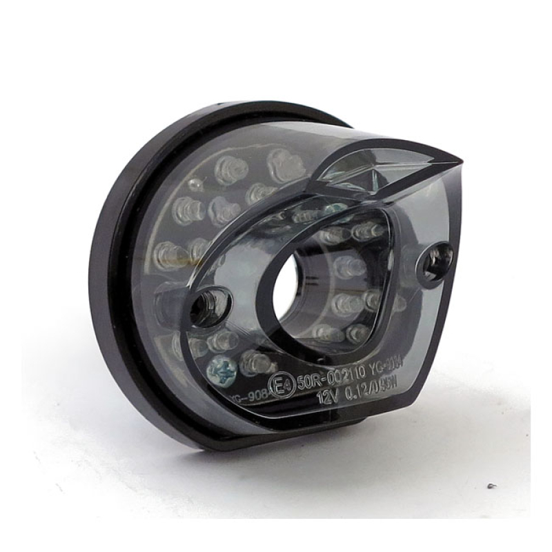 MADISON RING LED TAILLIGHTSMOKE LENS, ECE APPROVED, DIAMETER 55MM X 4 943839