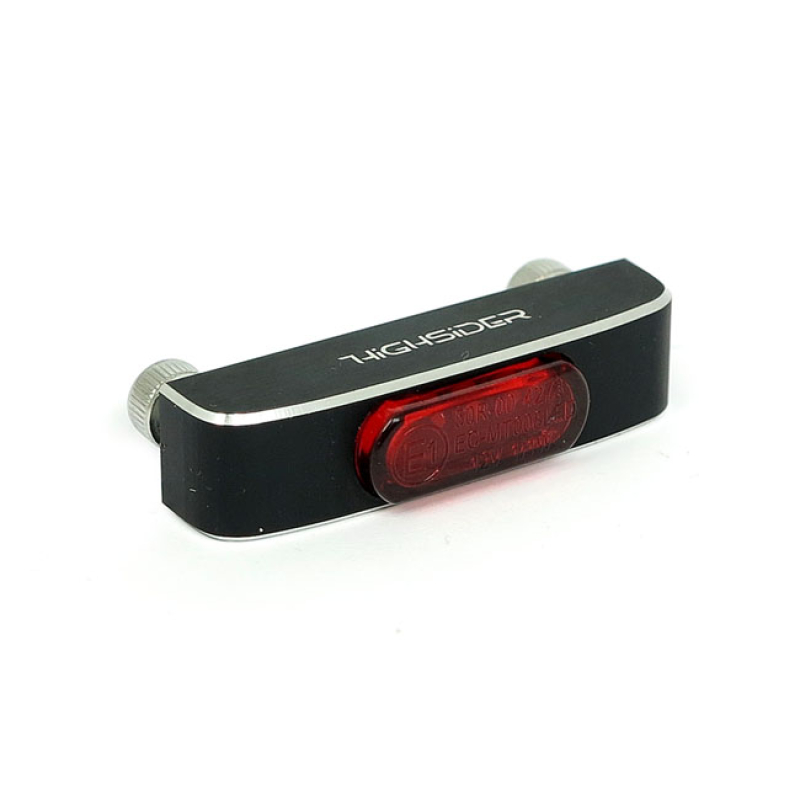 CONERO MINI LED TAILLIGHT. BLACK. RED LENS- RED LENS - ECE APPROVED L 943901