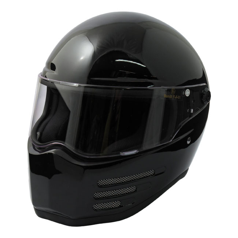 BANDIT FIGHTER HELMET, GLOSS BLACK, S 947216
