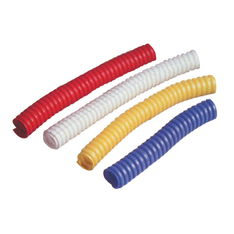 PVC SPLIT WIRING LOOM, 12FT, 3/8&quot; I.D. (9.53MM). RED 951749