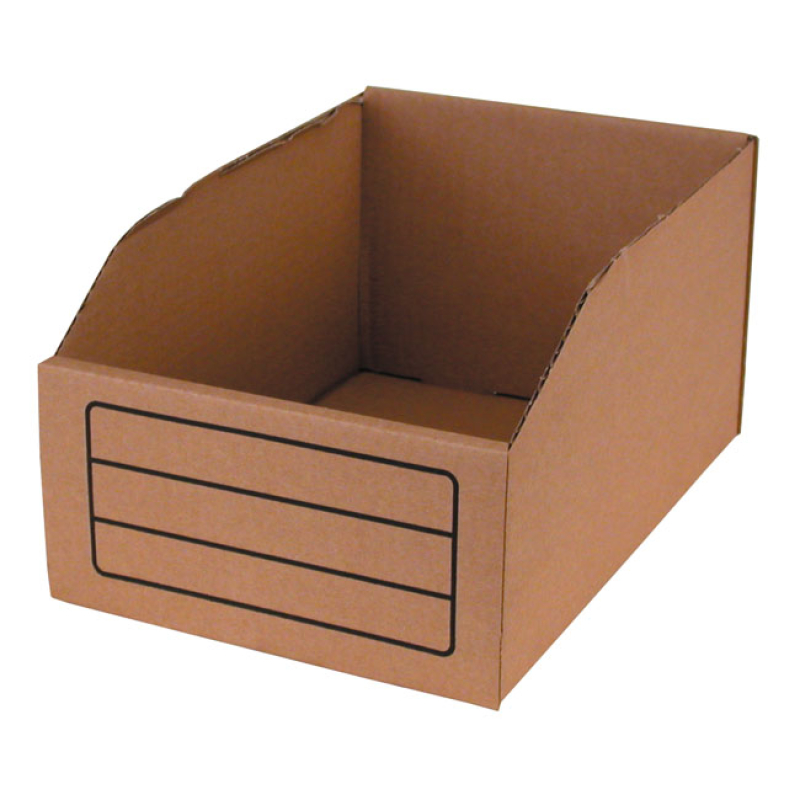 BIN BOX, BROWN 7.9 LITER 300X200X150MM. DIMENSIONS ARE APPROX. DEEP X 952003