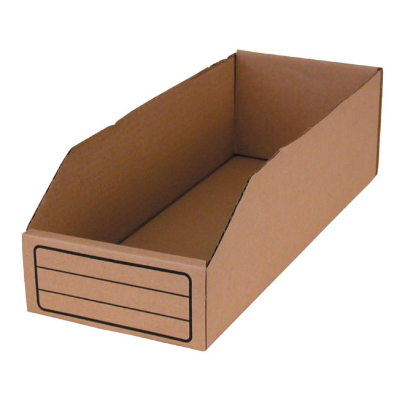 BIN BOX, BROWN 5.8 LITER 400X150X110MM. DIMENSIONS ARE APPROX. DEEP X 952006