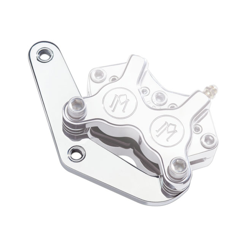 JARRUPURISTIMEN KIINNIKE PM - CALIPER BRACKET, 11.5" FRONT LEFT. POLISHED 952548