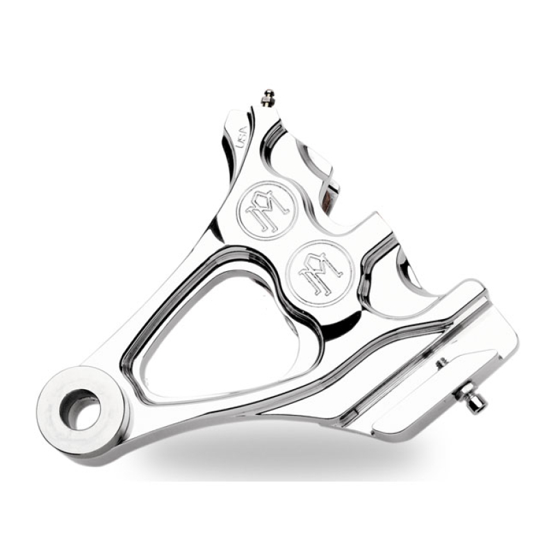 PM, 4-PISTON ONE-PIECE CALIPER/BRACKET, REAR. POLISHED 952578