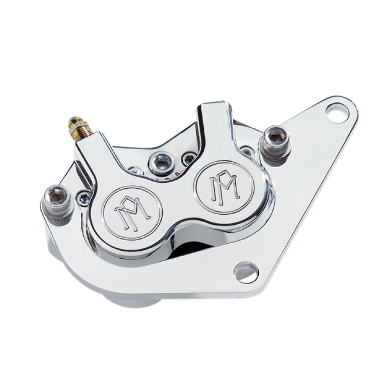 PM, 4-P 125X4S CLASSIC CALIPER & BRACKET KIT, DD. FRONT - CHROME  - CN 952725