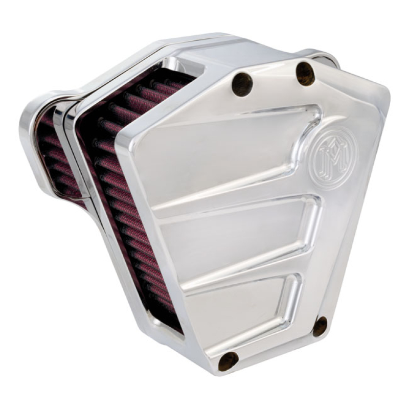 PM, ''SCALLOP'' AIR CLEANER KIT. CHROME 953086