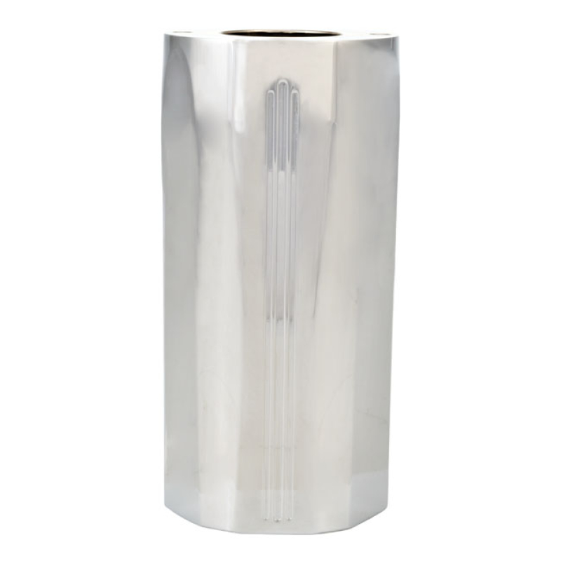 PM, TECH SLIDER COVER SET, CHROME CHROME. CNC MACHINED BILLET ALUMINUM 953121