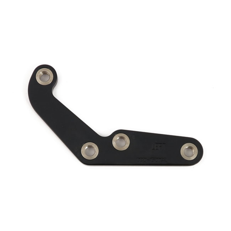 PM, CALIPER BRACKET, 11.5" FRONT LEFT. BLACK - BLACK ANODIZED CNC MACH 953439