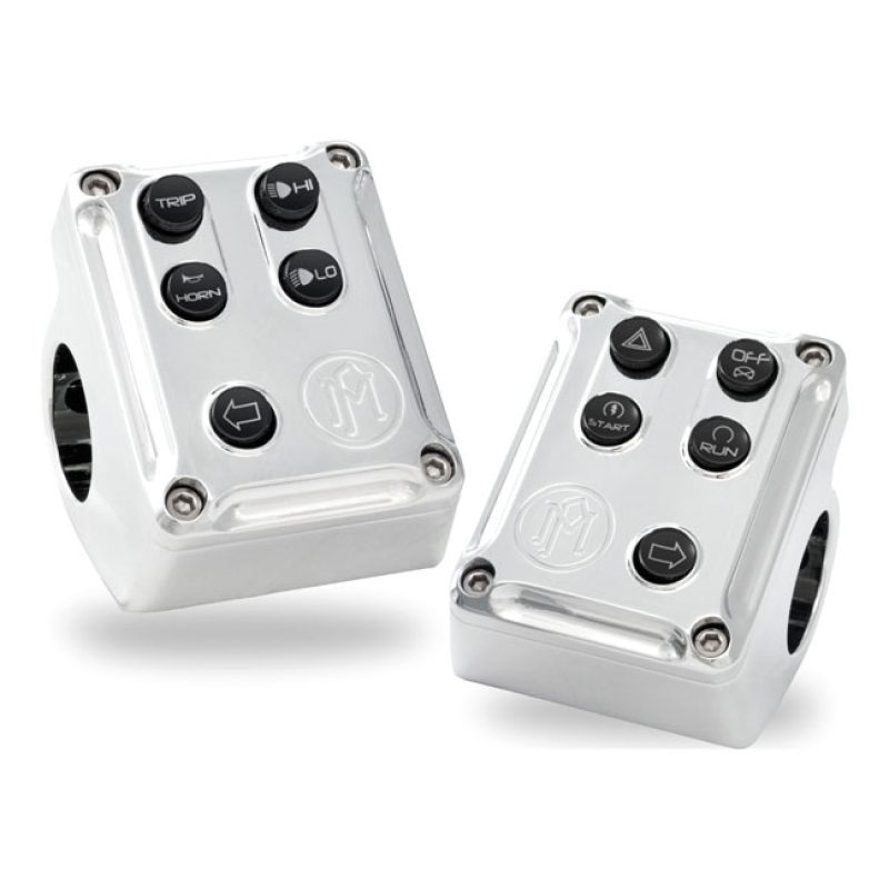 PM, SWITCH HOUSING SET FOR CAN-BUS. CHROME 953519