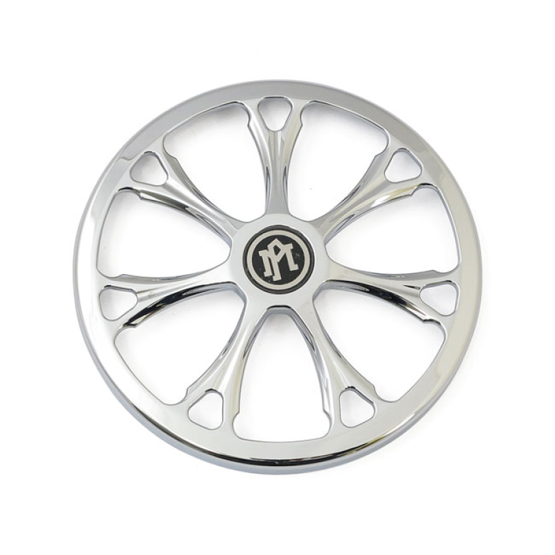 PM, 'SUPER GAS INTERCHANGE' FACE PLATE. PARAMOUNT, CHROME 953540