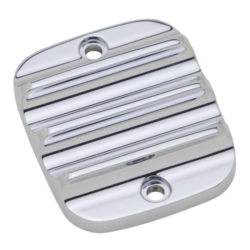 COVINGTONS HANDLEBAR MASTER CYLINDER COVER, CHROME FRONT BRAKE MASTER 953762